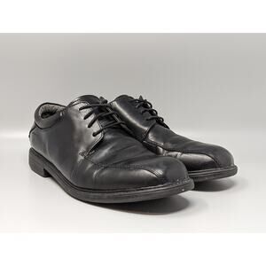 Nunn Bush Men's Gel Comfort Leather Black Dress Oxford Shoes Size 8.5 M